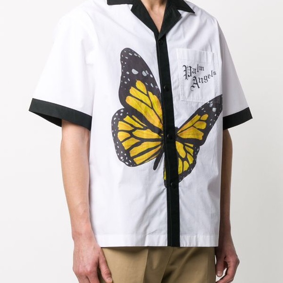 Palm Angels Butteryfly Bowling Shirt - Picture 3 of 5